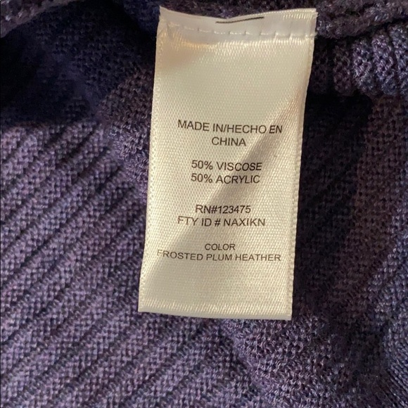 Long Cowl Neck Sweater - Picture 6 of 6